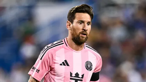 Lionel Messi of Inter Miami looks on during the match against CF Montreal