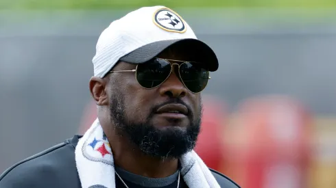 Mike Tomlin head coach of the Pittsburgh Steelers