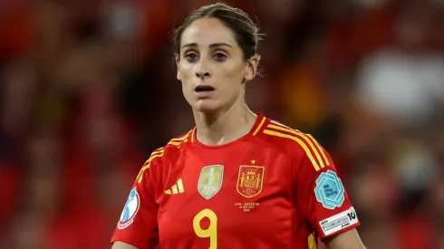 Esther Gonzalez of Spain looks on during the UEFA Women's EURO 2025 Quarter-Final match between Spain v Switzerland at Stadion Wankdorf on July 18, 2025.