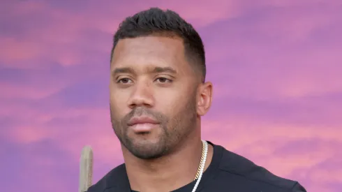 Russell Wilson quarterback of the New York Giants