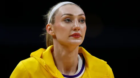 Cameron Brink #22 of the Los Angeles Sparks at Crypto.com Arena on June 05, 2024.