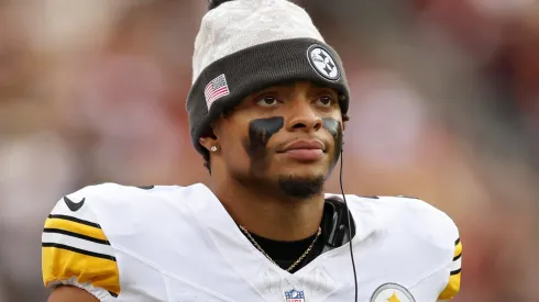 Justin Fields, quarterback of the New York Jets