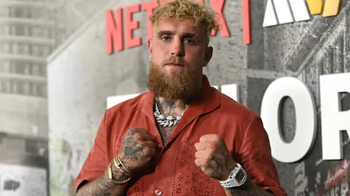 Jake Paul attends Netflix's Katie Taylor vs Amanda Serrano 3 – Historic All-Women Fight Card at Madison Square Garden on July 11, 2025 in New York City.