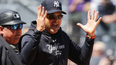 New York Yankees head coach Aaron Boone.