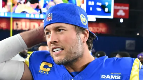 Matthew Stafford quarterback of the Los Angeles Rams