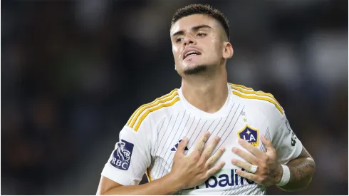 Gabriel Pec of the LA Galaxy