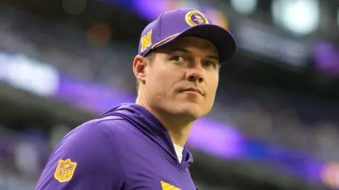 Kevin O'Connell, the head coach of the Minnesota Vikings