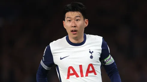 Son Heung-min of Tottenham Hotspur during the Premier League match against Chelsea FC.