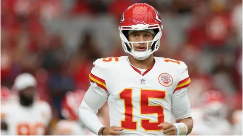 Quarterback Patrick Mahomes of the Kansas City Chiefs