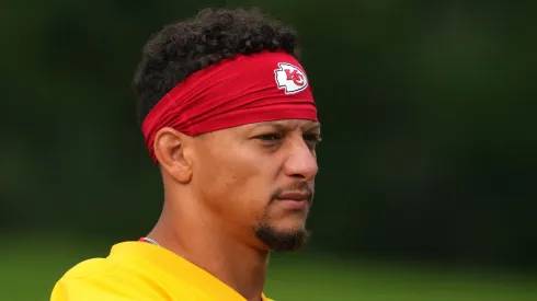 Patrick Mahomes quarterback of the Kansas City Chiefs
