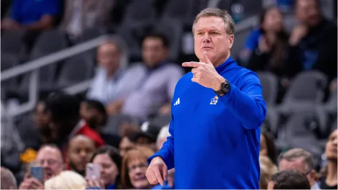 Kansas Jayhawks head coach Bill Self d