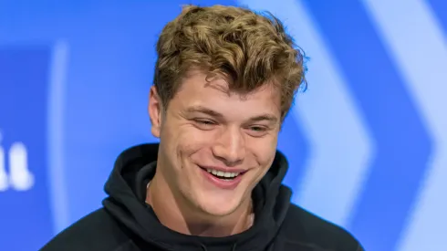 J.J. McCarthy quarterback of the Minnesota Vikings