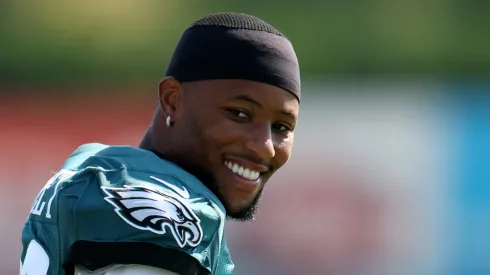 Saquon Barkley running back of the Philadelphia Eagles