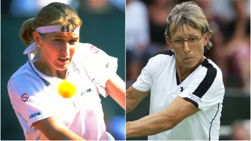 Steffi Graf and Martina Navratilova.