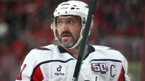 Alex Ovechkin #8 of the Washington Capitals.