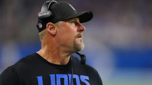 Head coach Dan Campbell of the Detroit Lions.