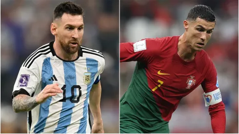 Lionel Messi of Argentina and Cristiano Ronaldo of Portugal.