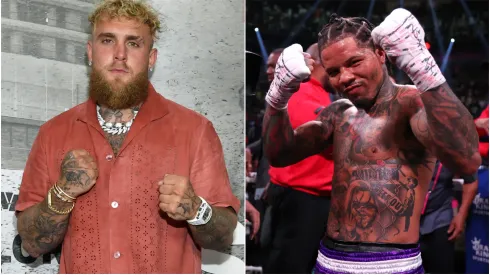 Jake Paul and Gervonta Davis face off ahead of their November 14 exhibition.