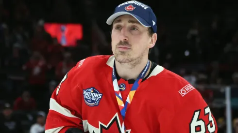 Brad Marchand #63 of Team Canada