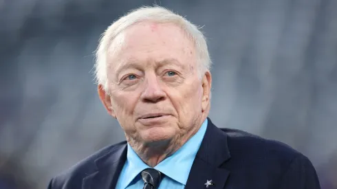 Jerry Jones with the Dallas Cowboys