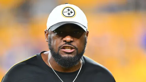 Mike Tomlin head coach of the Pittsburgh Steelers