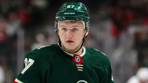 Kirill Kaprizov #97 of the Minnesota Wild