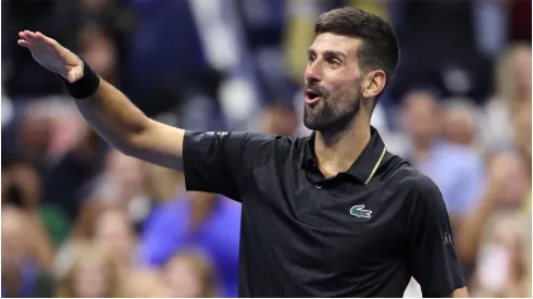 Novak Djokovic of Serbia