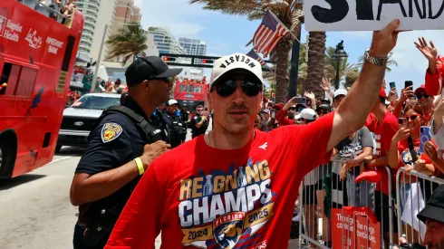 Brad Marchand on Fort Lauderdale Beach, Florida.