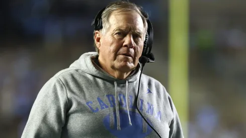 Head coach Bill Belichick of the North Carolina Tar Heels.