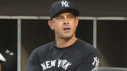 Aaron Boone was spotted at UNC’s football opener during the team’s off day.