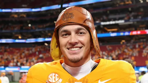 Joey Aguilar at Mercedes-Benz Stadium.