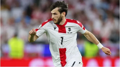 Khvicha Kvaratskhelia of Georgia