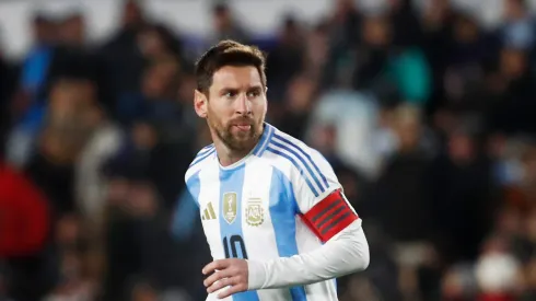 Lionel Messi of Argentina