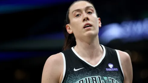Breanna Stewart #30 of the New York Liberty.