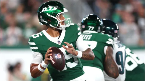 Adrian Martinez of the New York Jets