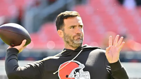 Joe Flacco #15 of the Cleveland Browns