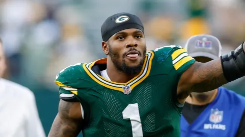 Micah Parsons #1 of the Green Bay Packers