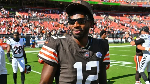 Shedeur Sanders #12 of the Cleveland Browns.