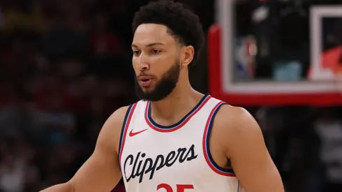 Ben Simmons #25 of the LA Clippers against the Chicago Bulls.