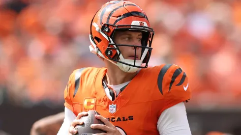 Joe Burrow #9 of the Cincinnati Bengals.