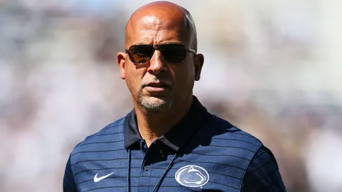 Head coach James Franklin of the Penn State Nittany Lions.