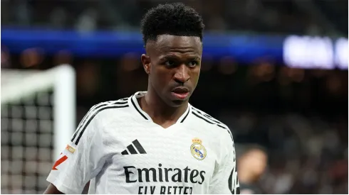 Vinicius Junior during a game with Real Madrid.