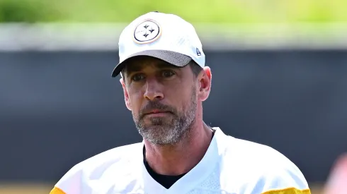 Aaron Rodgers quarterback of the Pittsburgh Steelers