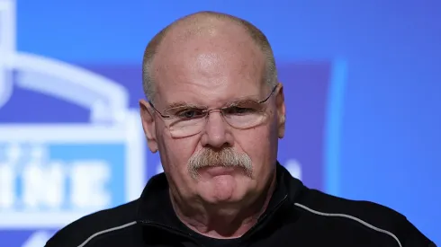 Andy Reid head coach of the Kansas City Chiefs