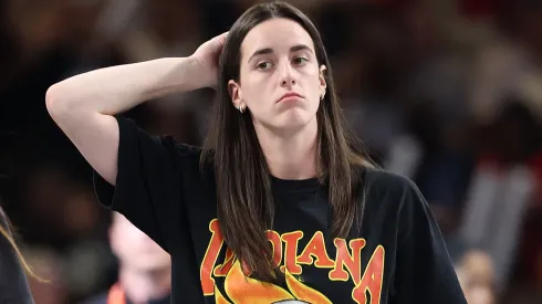 Caitlin Clark #22 of the Indiana Fever.