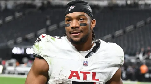 Bijan Robinson #7 of the Atlanta Falcons