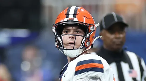 Steve Angeli at Mercedes-Benz Stadium on August 30, 2025 in Atlanta, Georgia.