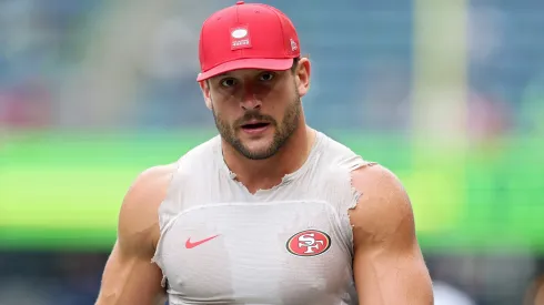 Nick Bosa #97 of the San Francisco 49ers.