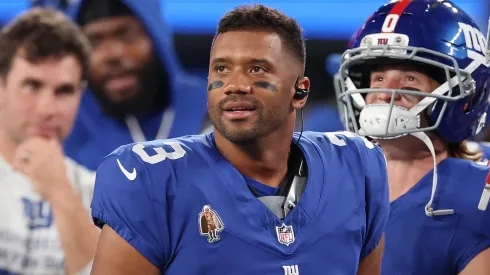 Russell Wilson #3 of the New York Giants.