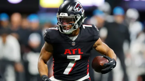 Bijan Robinson #7 of the Atlanta Falcons